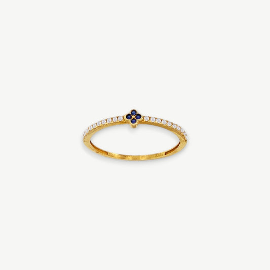 Bague Fleur d'Azur